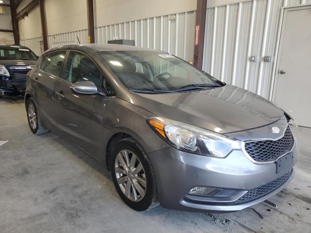 KNAFX5A82E5164915 - 2014 KIA FORTE EX GRAY photo 1