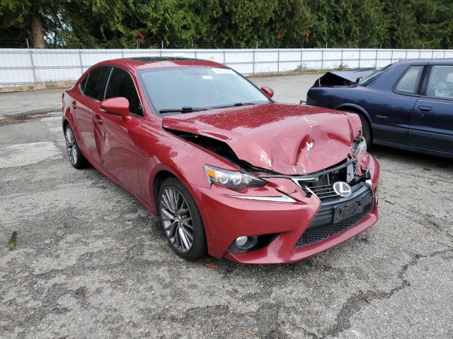 JTHCF1D23E5006509 - 2014 LEXUS IS 250 RED photo 1