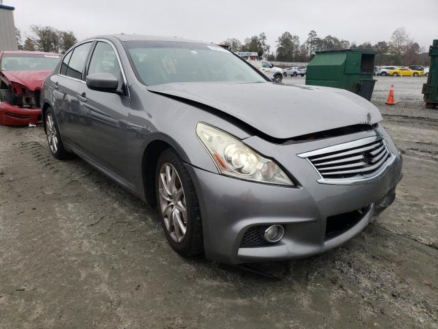 JN1CV6AP2AM407022 - 2010 INFINITI G37 BASE SILVER photo 1