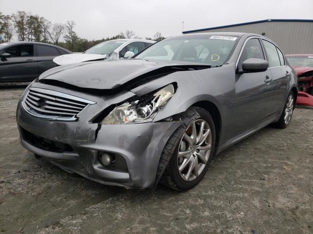 JN1CV6AP2AM407022 - 2010 INFINITI G37 BASE SILVER photo 2