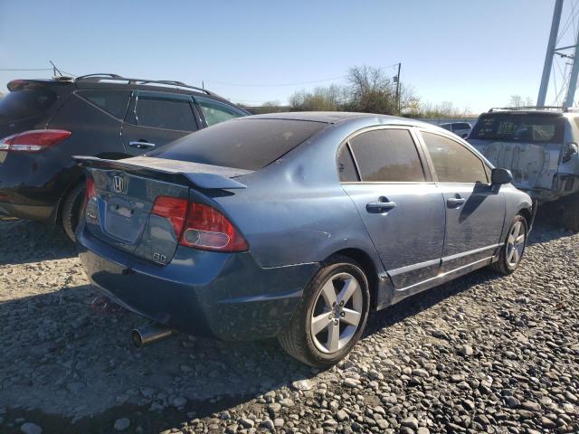 1HGFA16868L055719 - 2008 HONDA CIVIC EX BLUE photo 4