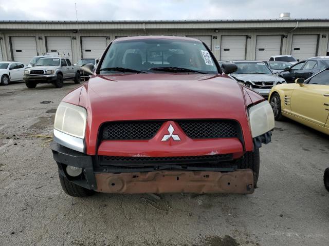 1Z7HC28K48S619877 - 2008 MITSUBISHI RAIDER LS RED photo 5