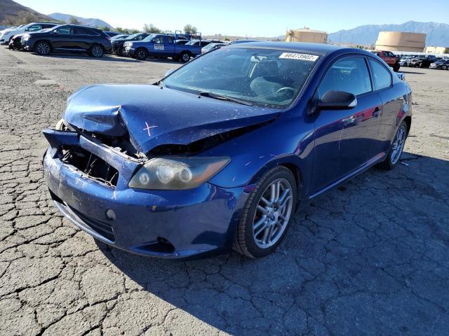 JTKDE167290287358 - 2009 TOYOTA SCION TC BLUE photo 2