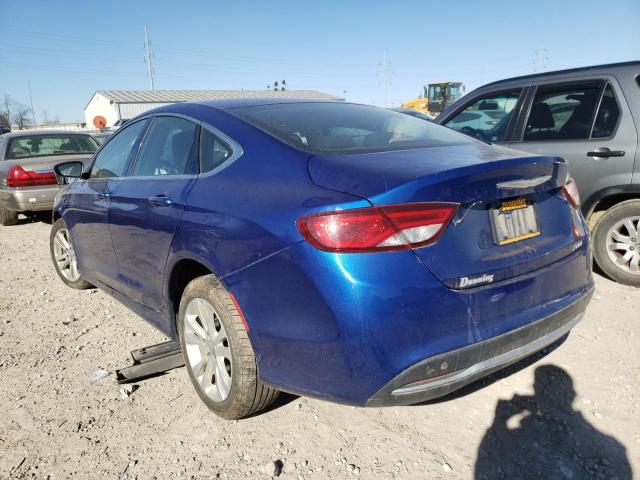 1C3CCCAB2GN108353 - 2016 CHRYSLER 200 LIMITE BLUE photo 3