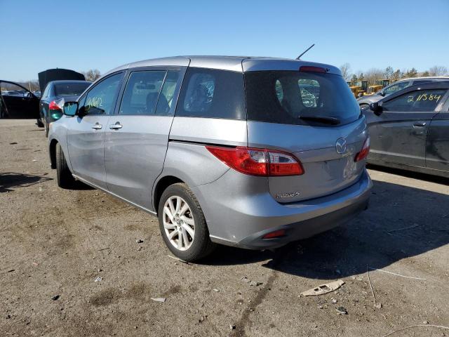 JM1CW2BL7E0168143 - 2014 MAZDA 5 SPORT SILVER photo 3