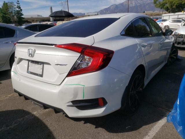 2HGFC2F85KH569971 - 2019 HONDA CIVIC SPOR 白色 照片 4