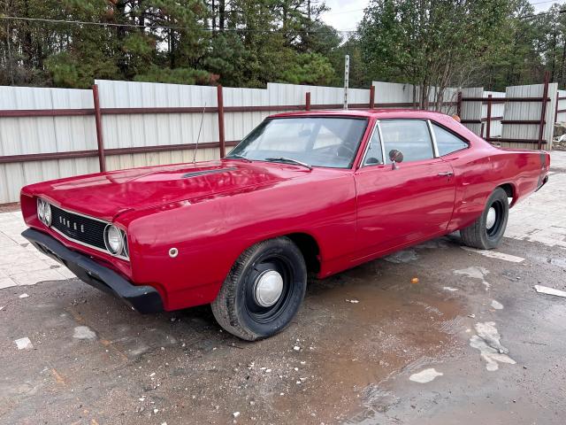 WM21H8A342917 - 1968 DODGE SUPER BEE RED photo 2