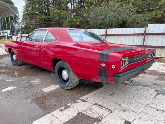 WM21H8A342917 - 1968 DODGE SUPER BEE RED photo 3