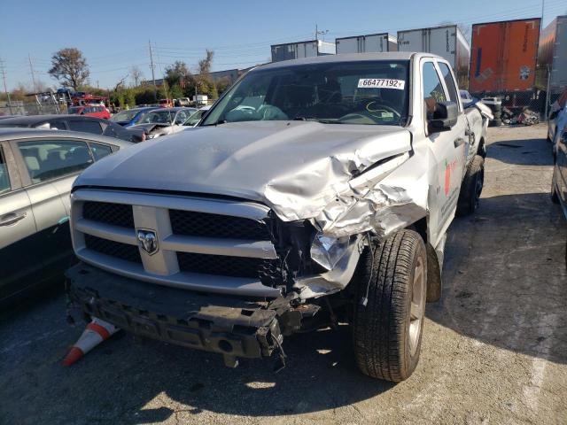 1C6RD7FT2CS303237 - 2012 DODGE RAM 1500 S SILVER photo 2