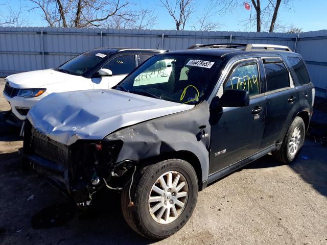 4M2CU97168KJ46627 - 2008 MERCURY MARINER PR BLACK photo 2