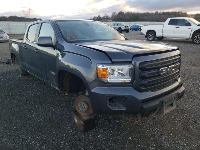 1GTP6CE15G1337865 - 2016 GMC CANYON SLE GRAY photo 1