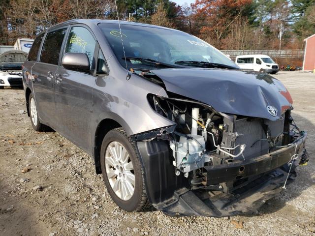 5TDJK3DC3DS069014 - 2013 TOYOTA SIENNA LE GRAY photo 1