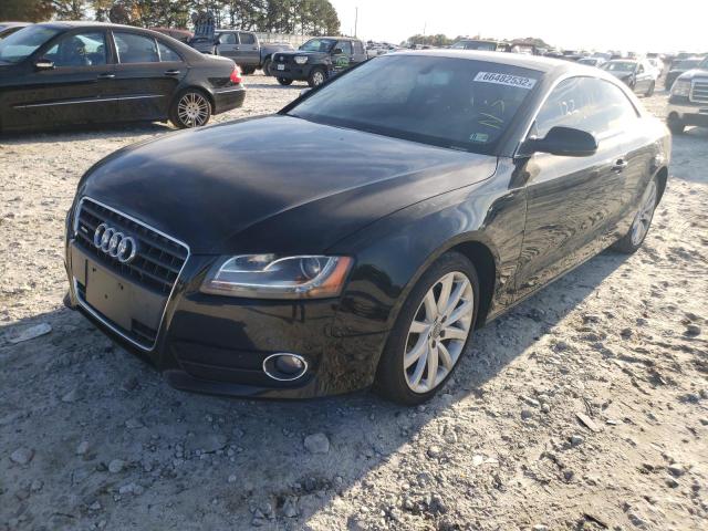 WAUVFAFR5BA034882 - 2011 AUDI A5 PRESTIG BLACK photo 2