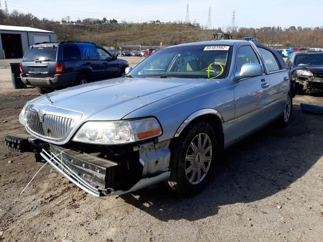 1LNHM82V96Y640390 - 2006 LINCOLN TOWN CAR S TURQUOISE photo 2