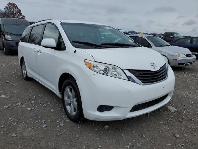 5TDKK3DC0ES519983 - 2014 TOYOTA SIENNA LE WHITE photo 1