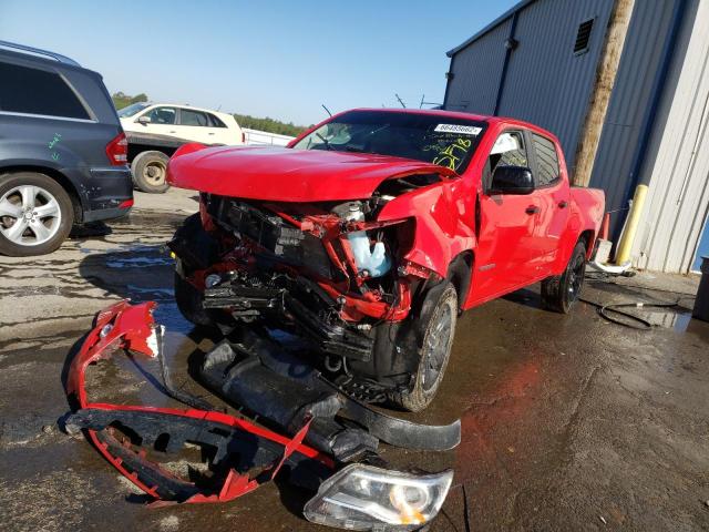 1GCGTCEN2J1228489 - 2018 CHEVROLET COLORADO L RED photo 2