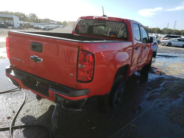 1GCGTCEN2J1228489 - 2018 CHEVROLET COLORADO L RED photo 4