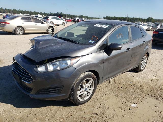 3FADP4BJ1JM118623 - 2018 FORD FIESTA SE GRAY photo 2