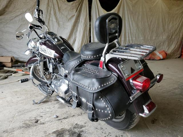 1HD1BWB165Y053798 - 2005 HARLEY-DAVIDSON FLSTCI MAROON photo 3