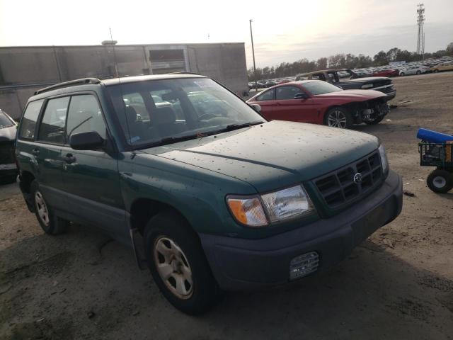 JF1SF6355XH733602 - 1999 SUBARU FORESTER L GREEN photo 1