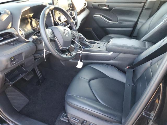 5TDGZRAH5MS041448 - 2021 TOYOTA HIGHLANDER შავი ფოტო 7