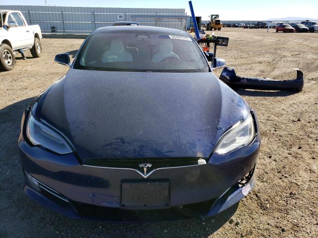 5YJSA1E29KF304101 - 2019 TESLA MODEL S Azul foto 5