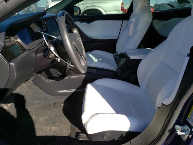 5YJSA1E29KF304101 - 2019 TESLA MODEL S Azul foto 7