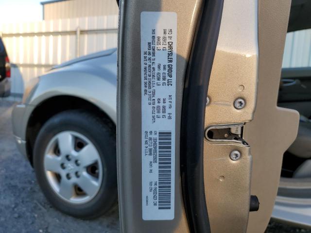 1B3HB28A99D259695 - 2009 DODGE CALIBER SE GOLD photo 10