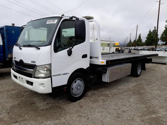 JHHSPM2H8EK001243 - 2014 HINO 195 WHITE photo 2