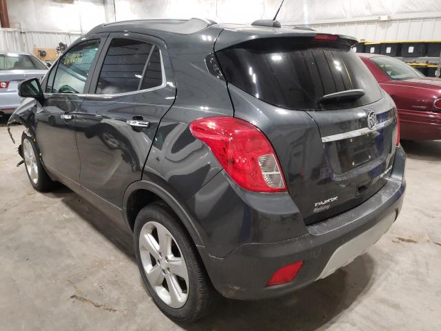 KL4CJBSB8GB546719 - 2016 BUICK ENCORE CON CHARCOAL photo 3