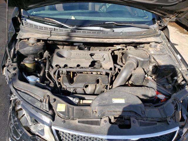 KNAFU4A22A5824380 - 2010 KIA FORTE EX BLACK photo 7