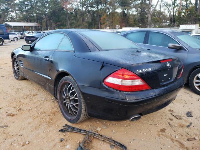 WDBSK71F88F140464 - 2008 MERCEDES-BENZ SL 550 BLACK photo 3