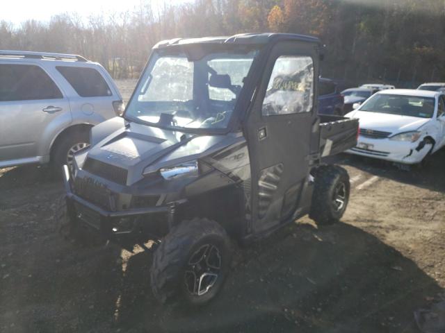 3NSRTE874JG428324 - 2018 POLARIS RANGER XP CHARCOAL photo 2