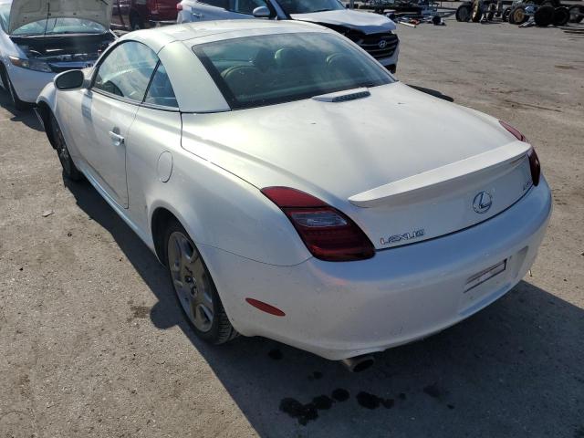 JTHFN48Y969006783 - 2006 LEXUS SC 430 WHITE photo 3