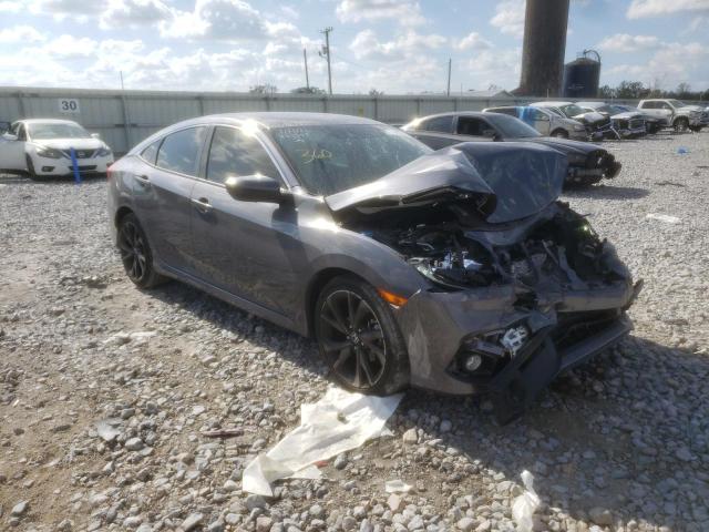 2HGFC2F83LH588715 - 2020 HONDA CIVIC SPOR CHARCOAL photo 1