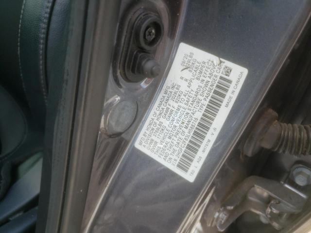 2HGFC2F83LH588715 - 2020 HONDA CIVIC SPOR CHARCOAL photo 10