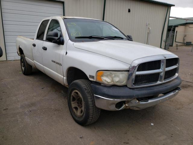 1D7KU28D94J255798 - 2004 DODGE RAM 2500 S WHITE photo 1