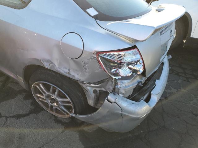 JTKDE177160125375 - 2006 TOYOTA SCION TC SILVER photo 10