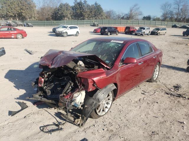 1G1ZK57B99F121506 - 2009 CHEVROLET MALIBU LTZ ბურგუნდია ფოტო 2