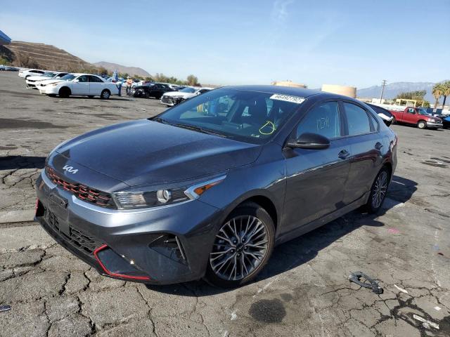 3KPF54AD9NE473575 - 2022 KIA FORTE GT L CHARCOAL photo 2