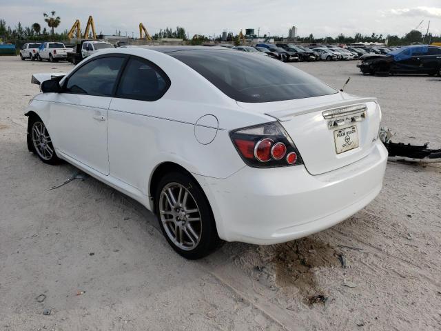 JTKDE167890288577 - 2009 TOYOTA SCION TC WHITE photo 2