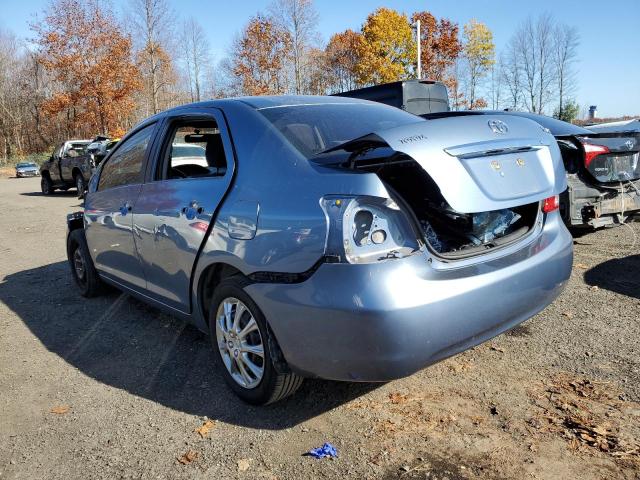 JTDBT9K34B1402127 - 2011 TOYOTA YARIS BLUE photo 3