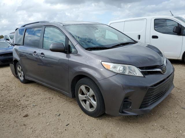 5TDKZ3DCXKS991468 - 2019 TOYOTA SIENNA LE GRAY photo 1