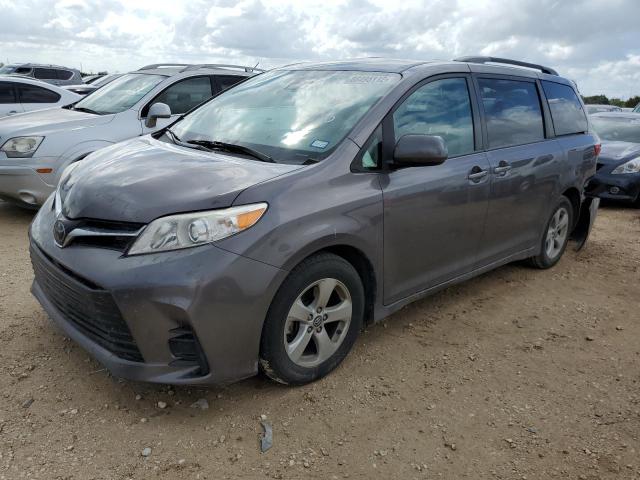 5TDKZ3DCXKS991468 - 2019 TOYOTA SIENNA LE GRAY photo 2