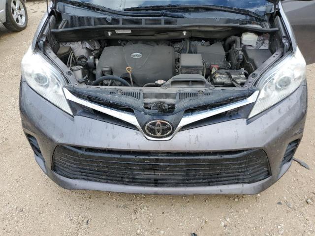 5TDKZ3DCXKS991468 - 2019 TOYOTA SIENNA LE GRAY photo 7