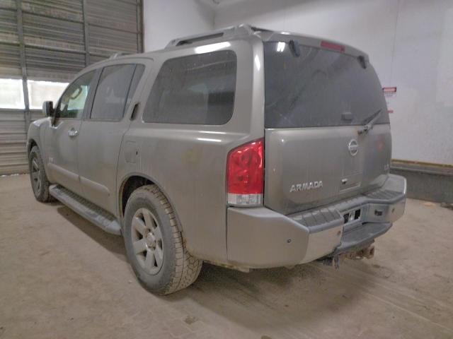 5N1BA08C27N722762 - 2007 NISSAN ARMADA SE GRAY photo 2