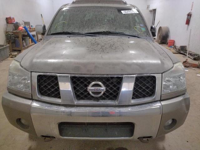 5N1BA08C27N722762 - 2007 NISSAN ARMADA SE GRAY photo 5