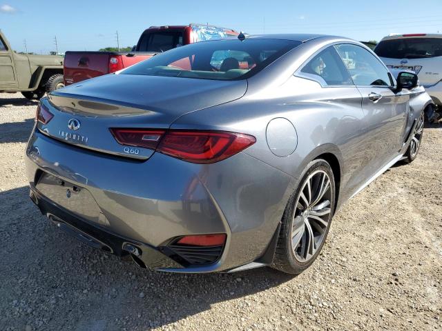 JN1EV7EK5JM342258 - 2018 INFINITI Q60 LUXE 3 GRAY photo 4