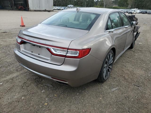 1LN6L9SK3J5609796 - 2018 LINCOLN CONTINENTA TAN photo 4