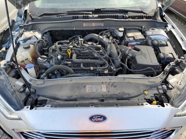 3FA6P0CD6KR253787 - 2019 FORD FUSION SEL SILVER photo 7